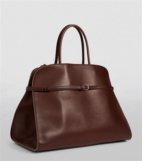 margaux large leather tote bag.